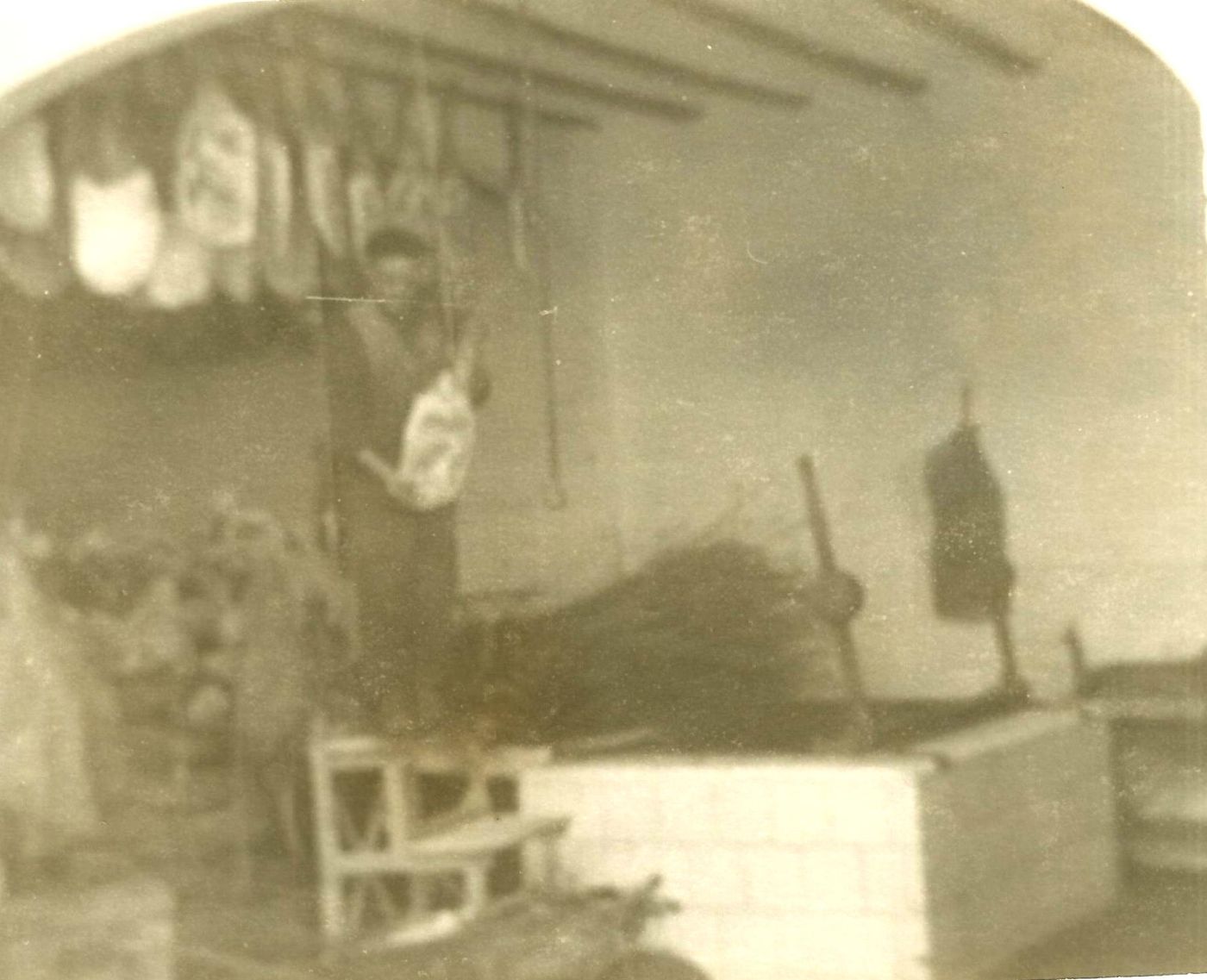 Interior de la fábrica en sus primeros años