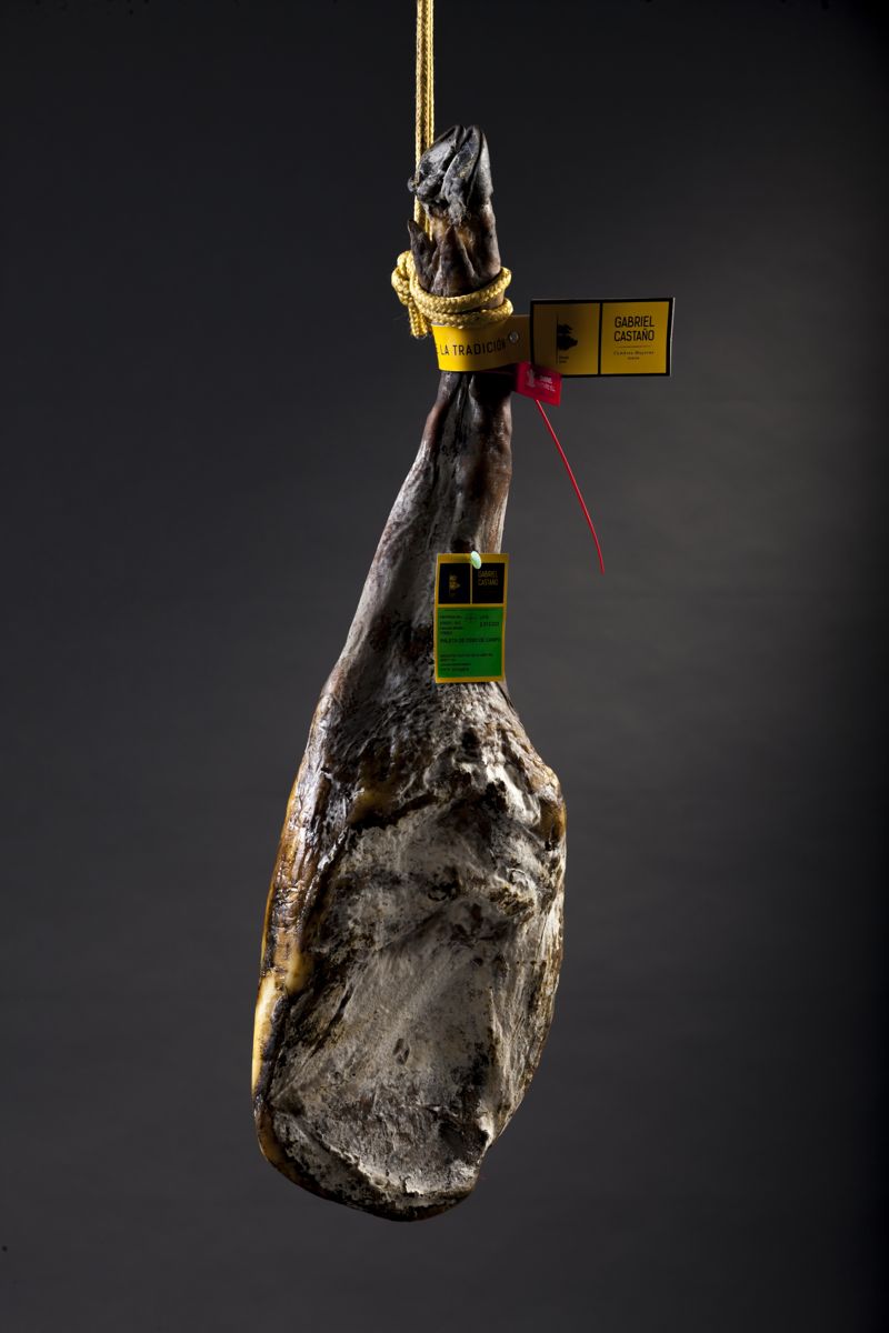 Paleta ibérica de cebo de campo