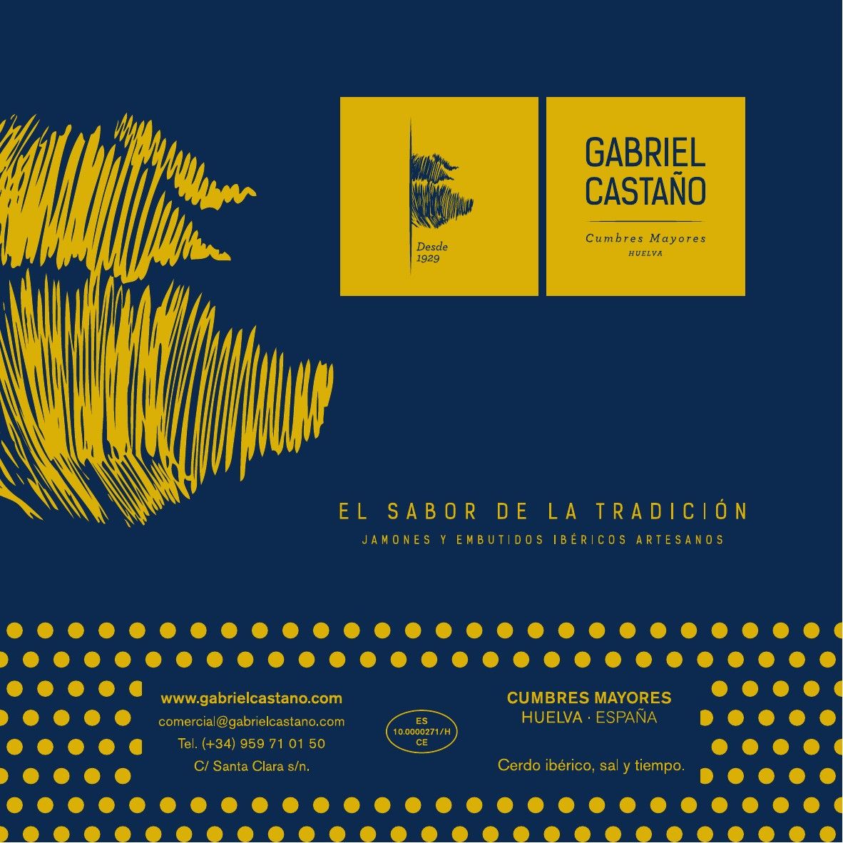 Gabriel Castaño, el sabor de la tradición. Jamones y embutidos ibéricos artesanos